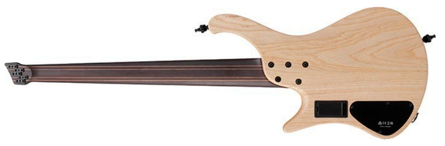 Ibanez Ehb1675ms Ntf Workshop 5c Multiscale Active Pp - Natural Flat - Solid body elektrische bas - Variation 1