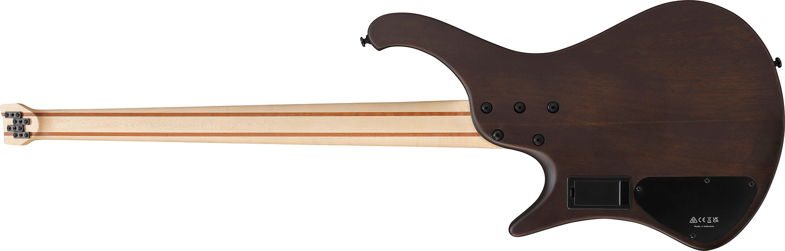 Ibanez Ehb600 Wnf Standard Active Jat - Walnut Flat - Solid body elektrische bas - Variation 1