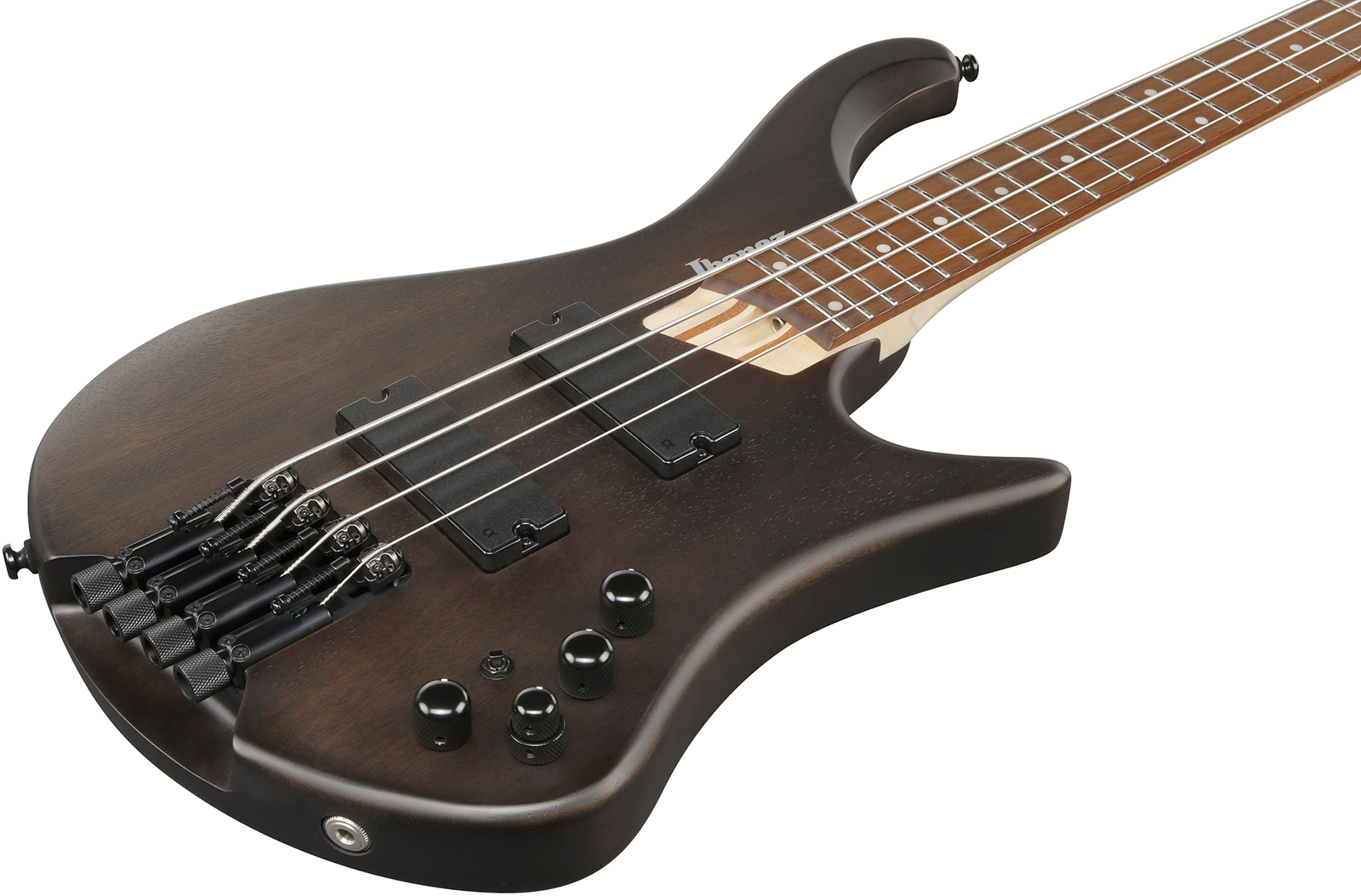 Ibanez Ehb600 Wnf Standard Active Jat - Walnut Flat - Solid body elektrische bas - Variation 2