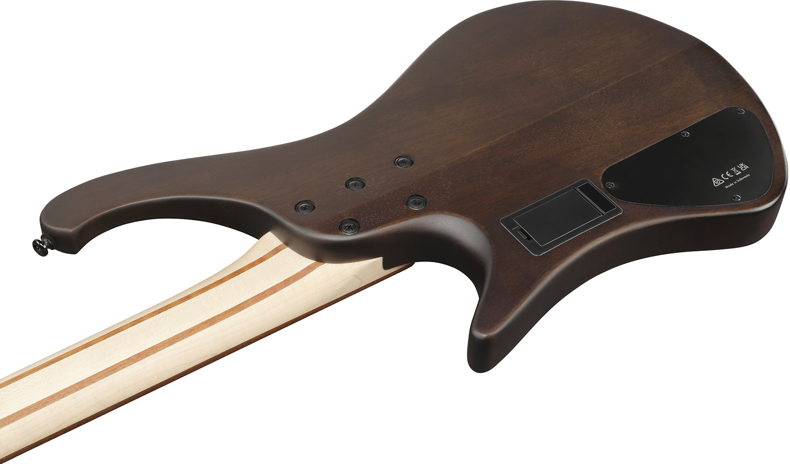 Ibanez Ehb600 Wnf Standard Active Jat - Walnut Flat - Solid body elektrische bas - Variation 3