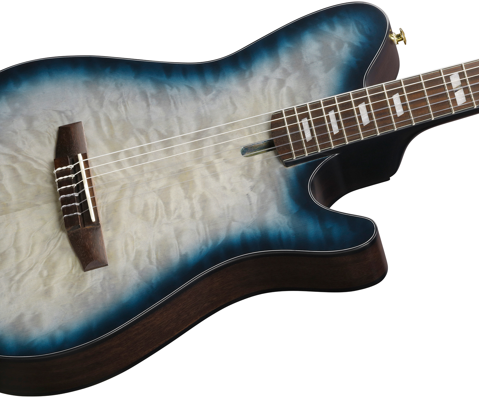Ibanez Frh20qmn Ctl Fr Hollow Cw Erable Sapele Rw - Cosmic Blue Starburst Low Gloss - Klassieke gitaar 4/4 - Variation 2