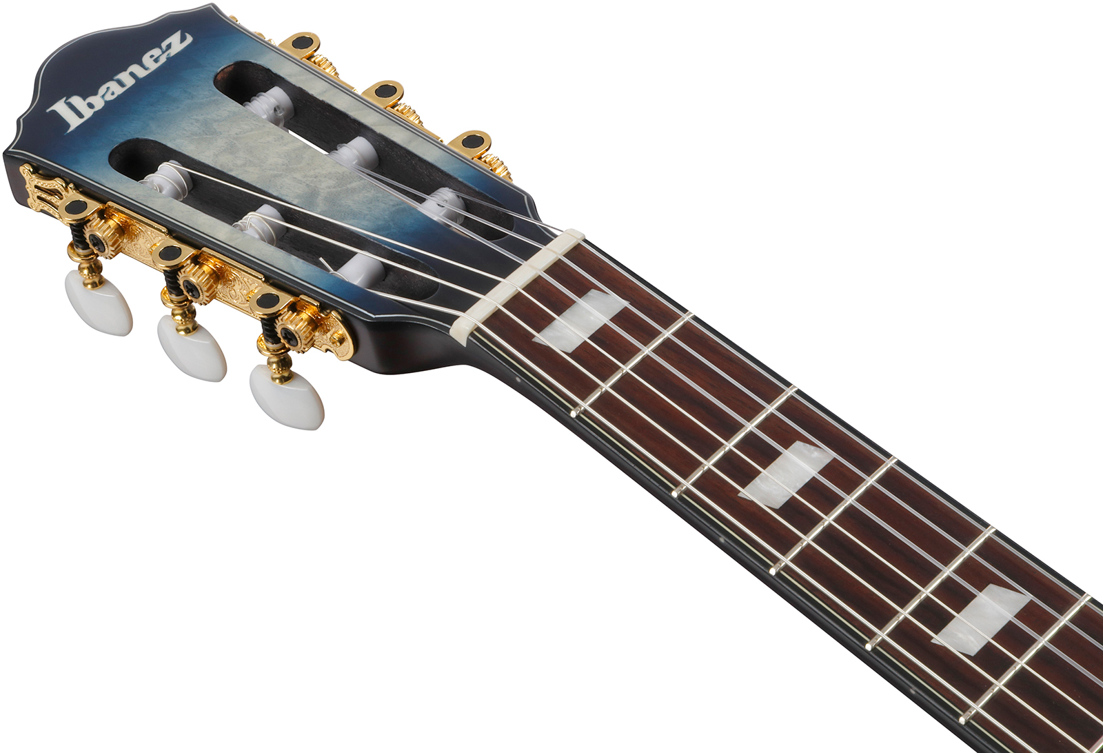 Ibanez Frh20qmn Ctl Fr Hollow Cw Erable Sapele Rw - Cosmic Blue Starburst Low Gloss - Klassieke gitaar 4/4 - Variation 7