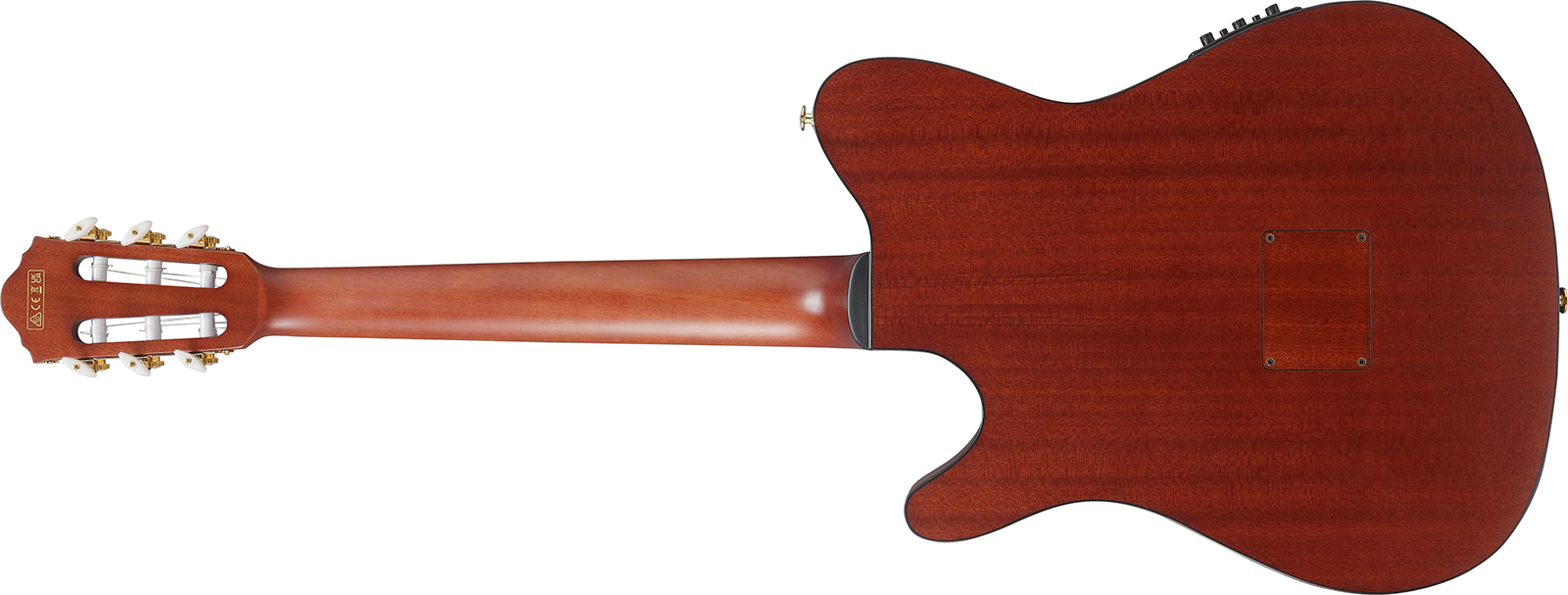 Ibanez Frh20qmn Tcl Fr Hollow Cw Erable Sapele Rw - Tobacco Burst Low Gloss - Klassieke gitaar 4/4 - Variation 1