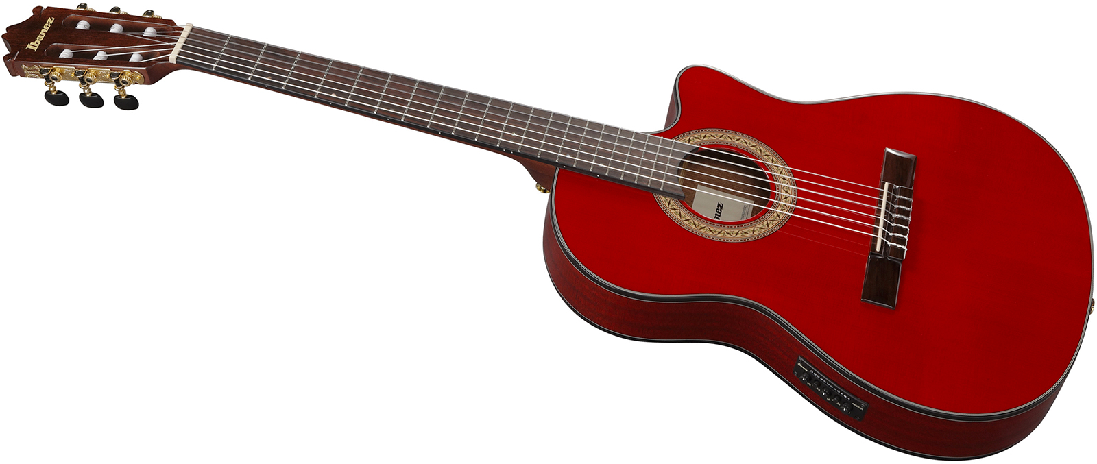 Ibanez Ga35tce Srr 4/4 Epicea Sapele Rw - Sapphire Red - Klassieke gitaar 4/4 - Variation 2