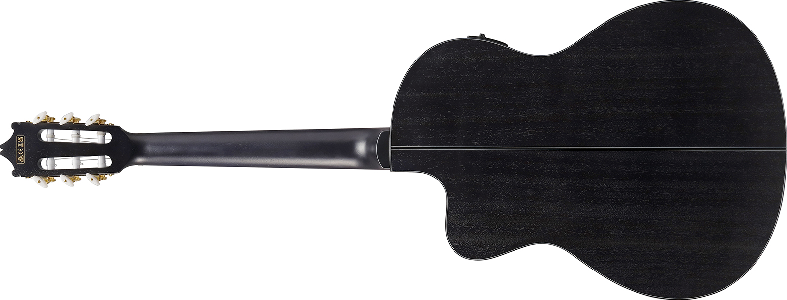 Ibanez Ga5fmtce Ob Classical 4/4 Thinline Cw Erable Sapele Pur - Open Pore Blue Berry - Klassieke gitaar 4/4 - Variation 1