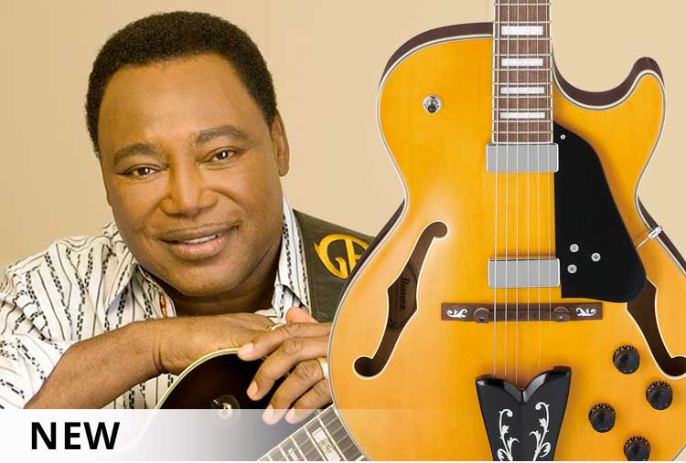 Ibanez George Benson Gb10em Aa Signature Hh Ht Eb - Antique Amber - Hollow bodytock elektrische gitaar - Variation 2