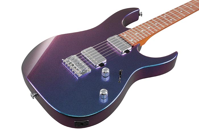 Ibanez Grg121sp Bmc Ltd Gio Hh Ht Jat - Blue Metal Cameleon - Elektrische gitaar in Str-vorm - Variation 2