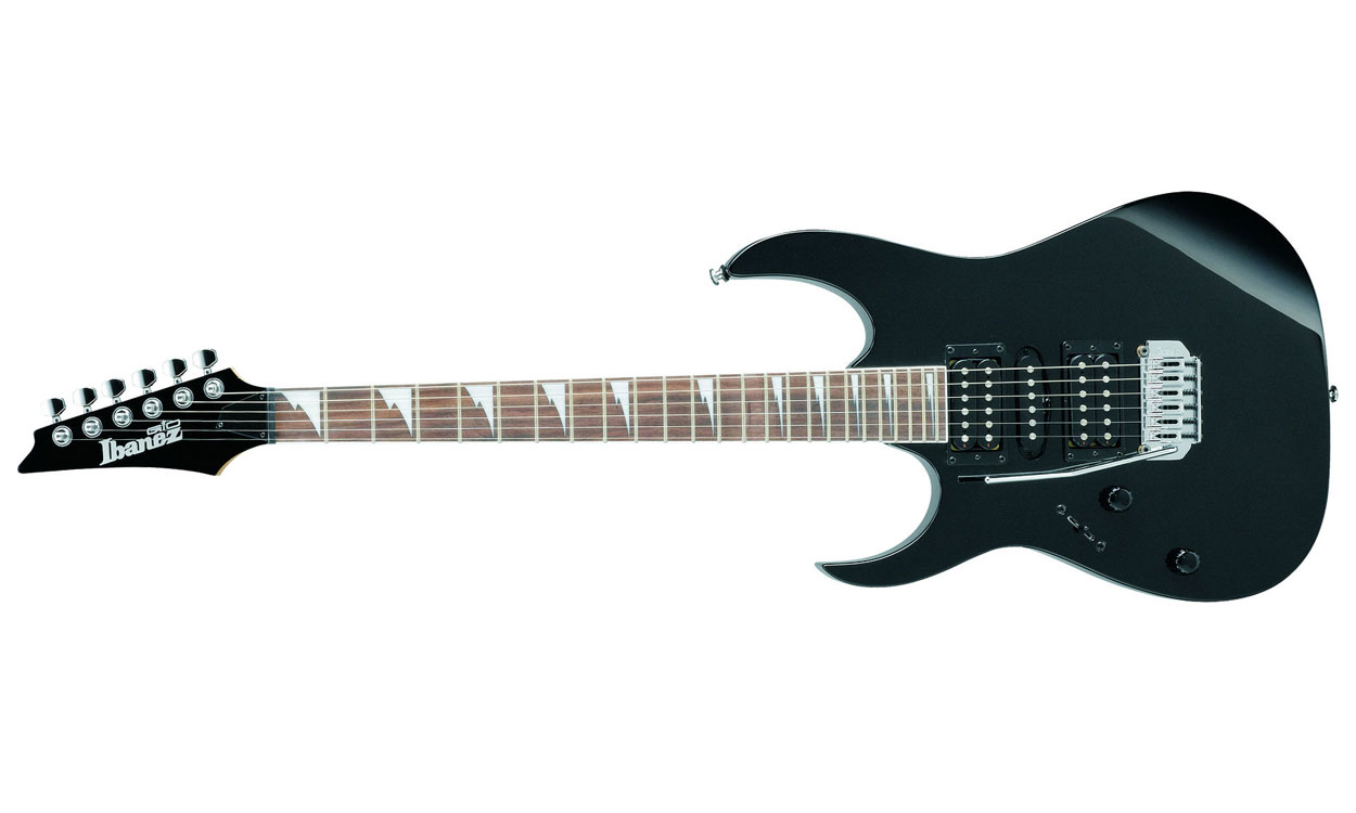 Ibanez Grg170dxl Bkn Lh Gaucher Gio Hsh Trem Nzp - Black Night - Linkshandige elektrische gitaar - Variation 1