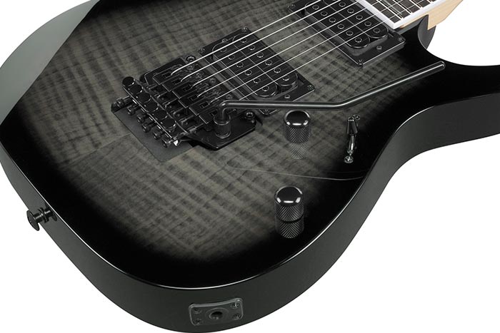 Ibanez Grg320fa Tks Gio 2h Fr Pur - Transparent Black Sunburst - Elektrische gitaar in Str-vorm - Variation 2