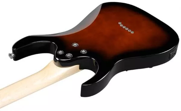 Elektrische gitaar voor kinderen Ibanez GRGM21 WNS Mikro - walnut sunburst