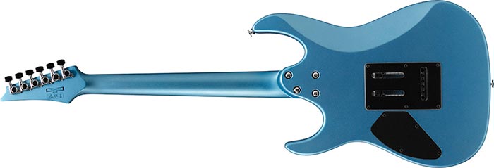 Ibanez Grx120sp Mlm Gio 2h Trem Jat - Metallic Light Blue Matte - Elektrische gitaar in Str-vorm - Variation 1