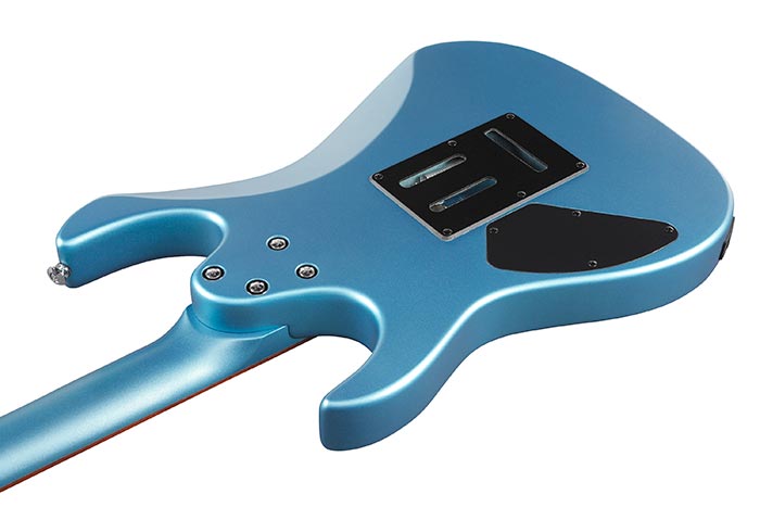 Ibanez Grx120sp Mlm Gio 2h Trem Jat - Metallic Light Blue Matte - Elektrische gitaar in Str-vorm - Variation 3