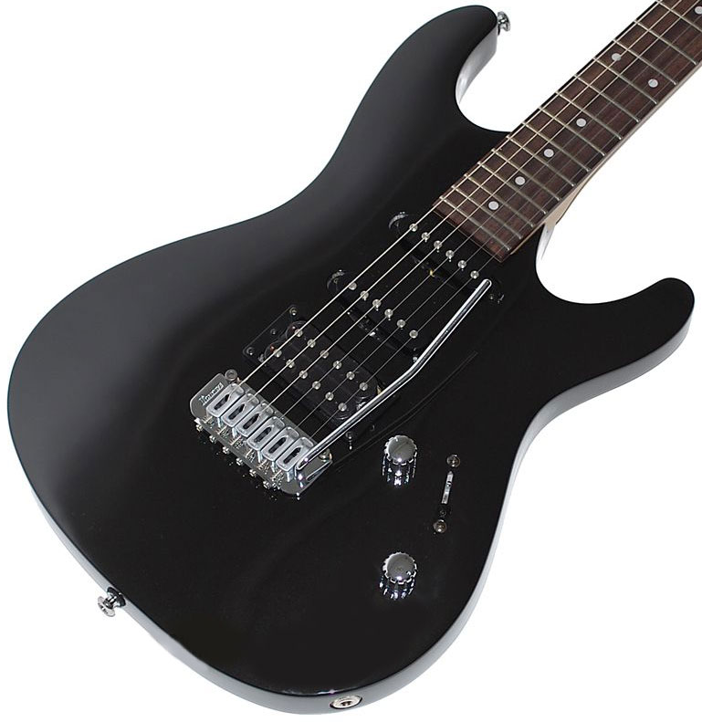 Ibanez Gsa60 Bkn Gio Hss Trem Nzp - Black Night - Elektrische gitaar in Str-vorm - Variation 2