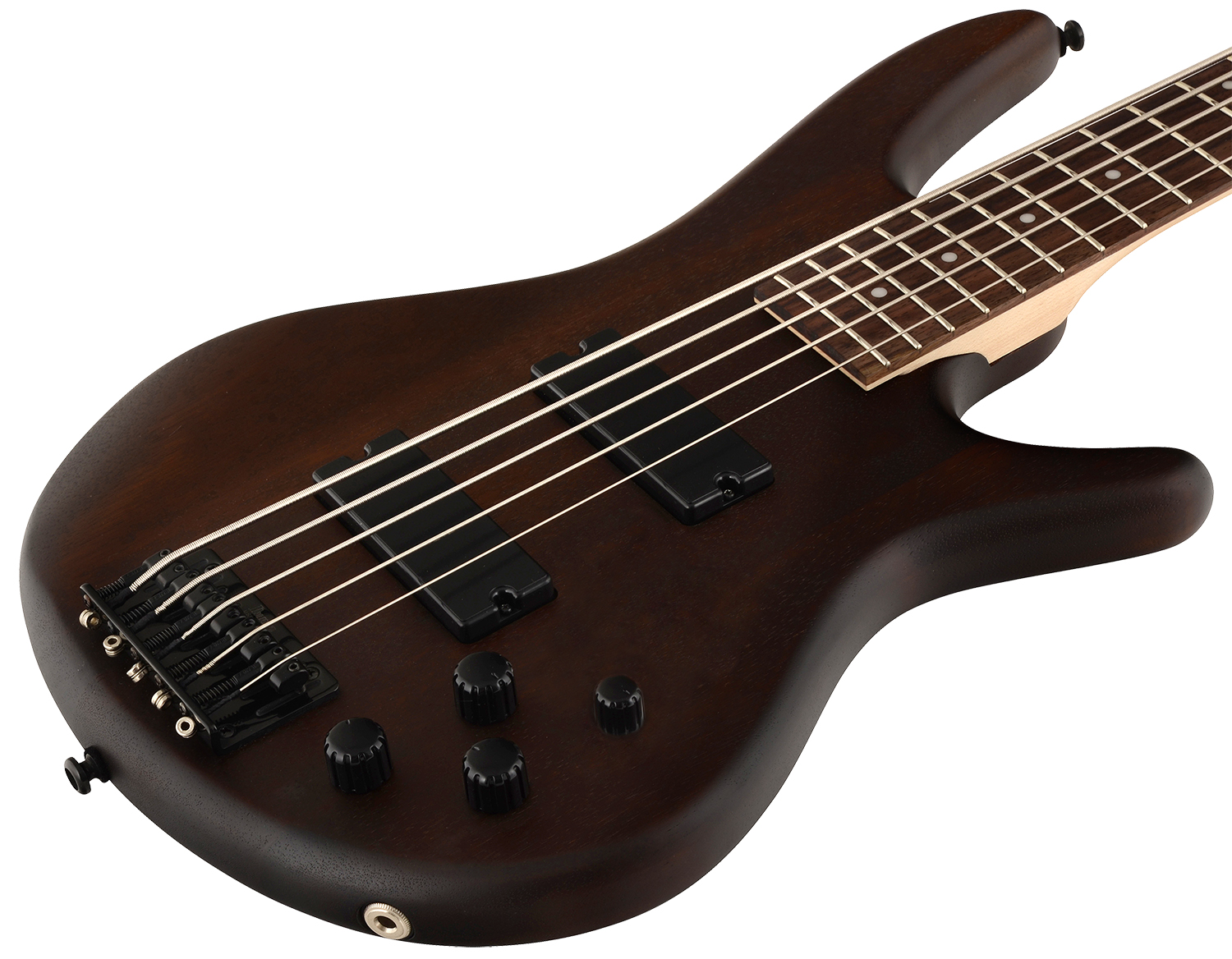 Ibanez Gsr205b Wnf Gio 5-cordes - Walnut Flat - Solid body elektrische bas - Variation 3