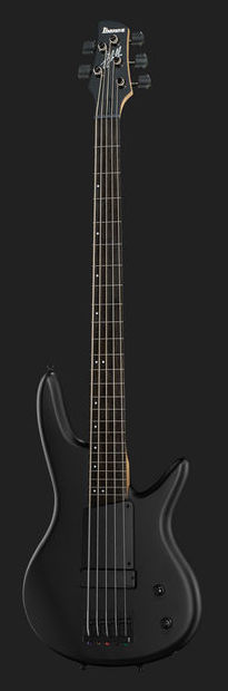 Ibanez Gary Willis Gwb35 Bkf Signature 5-cordes - Black Flat - Solid body elektrische bas - Variation 2