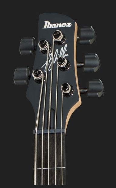 Ibanez Gary Willis Gwb35 Bkf Signature 5-cordes - Black Flat - Solid body elektrische bas - Variation 6