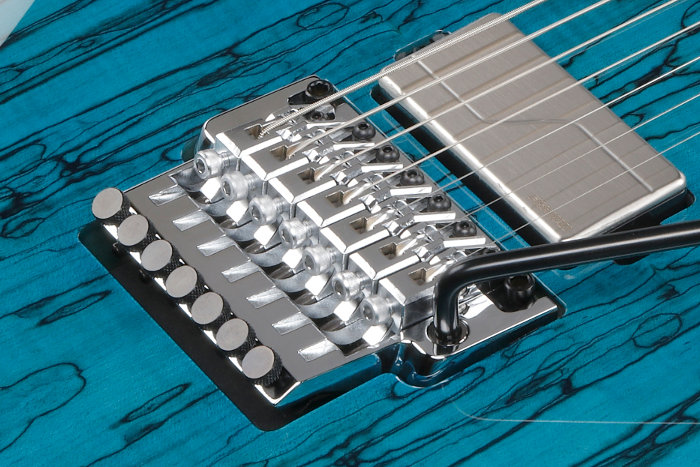 Ibanez Hazuki Hzk1 Jap Signature 2h Fishman Fluence Fr Rw - Blue - Elektrische gitaar in Strat vorm - Variation 3