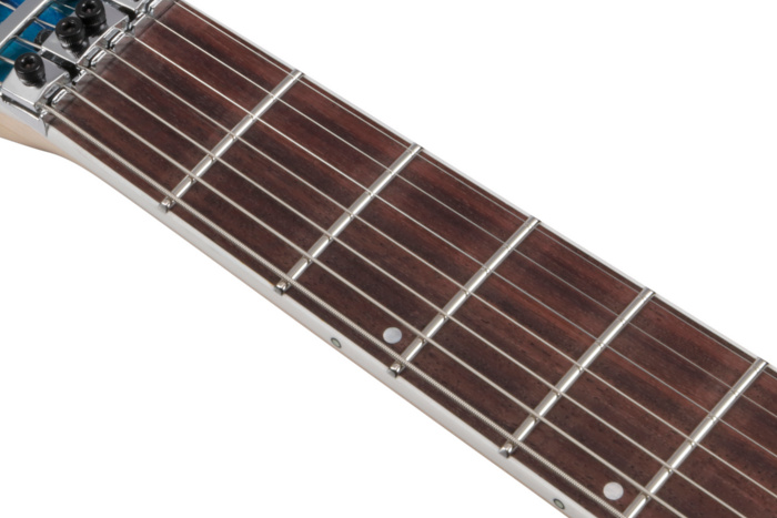 Ibanez Hazuki Hzk1 Jap Signature 2h Fishman Fluence Fr Rw - Blue - Elektrische gitaar in Strat vorm - Variation 4