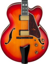 Semi hollow elektriche gitaar Ibanez Artstar AF115 AWB - aged whiskey burst