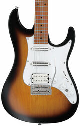 Elektrische gitaar in str-vorm Ibanez Andy Timmons AT10PZ STM Premium - Sunburst matte