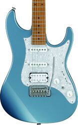 Elektrische gitaar in str-vorm Ibanez AZ2204 ICM Prestige Japan - Ice blue metallic