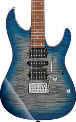 Elektrische gitaar in str-vorm Ibanez AZ2407F SDE Prestige Japan - Sodalite