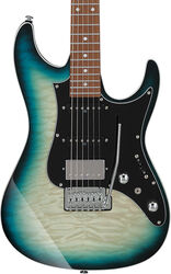 Elektrische gitaar in strat vorm Ibanez Premium AZ24P1QM DOB - Deep Ocean Blonde