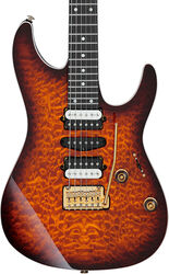 Elektrische gitaar in strat vorm Ibanez Premium AZ47P1QM DEB - Dragon eye burst