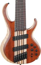 Solid body elektrische bas Ibanez Workshop BTB7MS NML 7-String - Natural Mocha Low Gloss