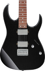 Metalen elektrische gitaar Ibanez GRG121SP BK GIO - Black night