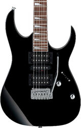 Elektrische gitaar in strat vorm Ibanez Gio GRG170DX BKN - black night