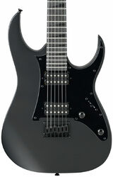 Elektrische gitaar in str-vorm Ibanez GRGR131EX BKF GIO - Black flat