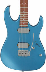 Elektrische gitaar in str-vorm Ibanez GRX120SP MLM GIO - Metallic light blue matte