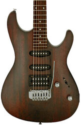 Elektrische gitaar in str-vorm Ibanez GSA60 WNF GIO - Walnut flat