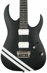 Elektrische gitaar in str-vorm Ibanez JB Brubaker JBBM30 BKF - Black flat