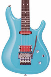 Elektrische gitaar in str-vorm Ibanez Joe Satriani JS2410 SYB Prestige Japan - Sky blue