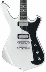 Kenmerkende elektrische gitaar Ibanez Paul Gilbert FRM200 WHB +Bag - Aged white blonde