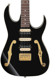 Kenmerkende elektrische gitaar Ibanez Paul Gilbert PGM50 BK Premium - Black