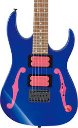 Elektrische gitaar voor kinderen Ibanez Paul Gilbert PGMM11 JB - Jewel blue