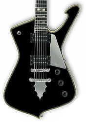 Metalen elektrische gitaar Ibanez Paul Stanley PS120 BK - Black
