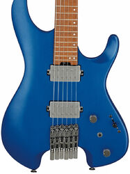 Metalen elektrische gitaar Ibanez Q52 LBM Quest - Laser blue matte