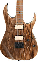 Elektrische gitaar in str-vorm Ibanez RG421HPAM ABL Standard - Antique brown stained low gloss