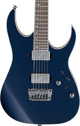 Elektrische gitaar in str-vorm Ibanez RG5121 DBF Prestige Japan - Dark tide blue flat