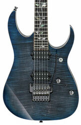 Elektrische gitaar in strat vorm Ibanez RG8520 SDE Prestige Japan - Sodalite