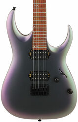 Elektrische gitaar in str-vorm Ibanez RGA42EX BAM Standard - Black aurora burst matte