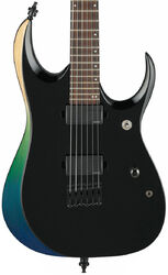 Elektrische gitaar in str-vorm Ibanez RGD61ALA MTR Axion Label - Midnight tropical rainforest