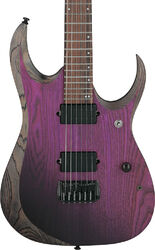 Bariton elektrische gitaar Ibanez Iron Label RGD621AH MNF - Midnight Shade Flat