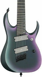 Multi-scale gitaar Ibanez RGD71ALMS BAM Axion Label - Black aurora burst matte