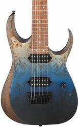 7-snarige elektrische gitaar Ibanez RGD7521PB DSF Standard - Deep seafloor fade