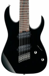 Multi-scale gitaar Ibanez RGMS7 BK - Black